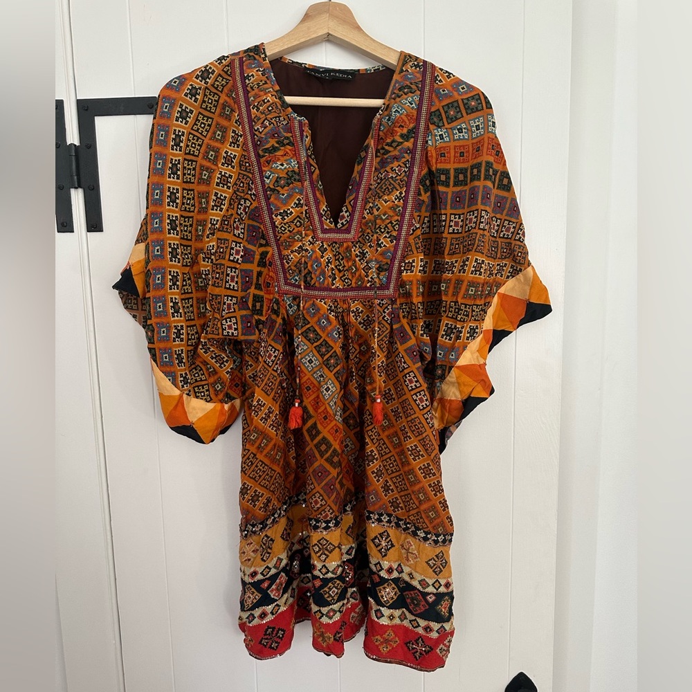 Tanvi Kedia Beaded Anthropologie Dress S
